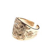Tornedalen gold ring adjustable